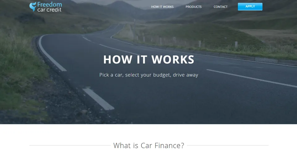 Freedom Car Credit screenshot screenshot